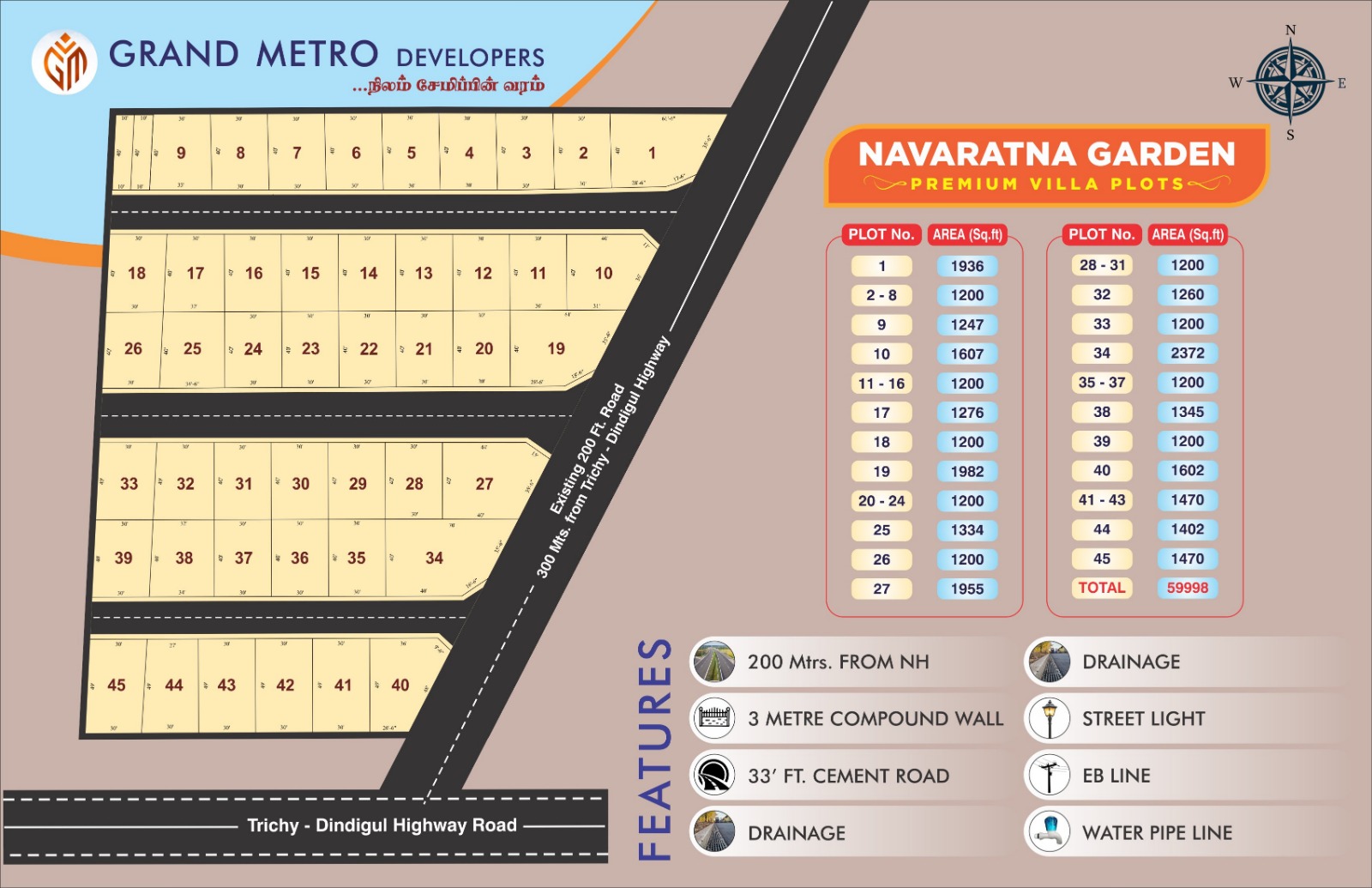 Navaratna Garden brochure cover
